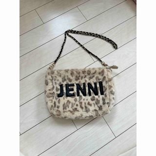 ジェニィ(JENNI)のJENNI  ショルダーバッグ　もこもこ　ヒョウ柄(ポシェット)