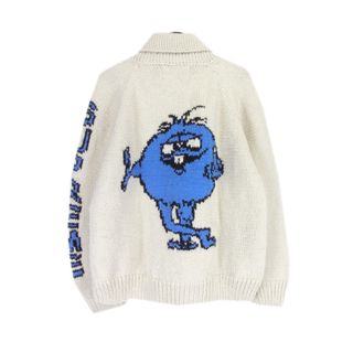 シュプリーム(Supreme)のシュプリーム Supreme ■ 23AW 【 Camacho Cowichan Sweater 】 カマチョ カウチン セーター ジップアップ ニット ジャケット　33733(ブルゾン)