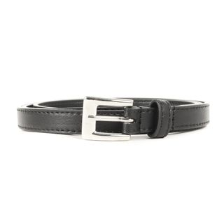 W)taps - 新品同様 WTAPS ダブルタップス ベルト サイズ:M 23AW フェイクレザー ナローベルト T15 / BELT ブラック 黒 【メンズ】【中古】