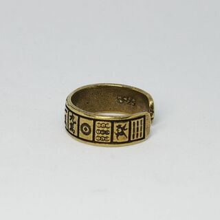 指輪 　麻雀　真鍮製　フリーサイズ　マージャン　リング　国士無双　役満(リング(指輪))