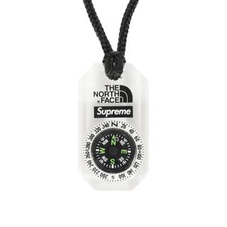 シュプリーム(Supreme)のSupreme シュプリーム 18AW THE NORTH FACE コンパス ネックレス Compass Necklace クリア ノースフェイス コラボ アイテム【メンズ】【中古】(その他)