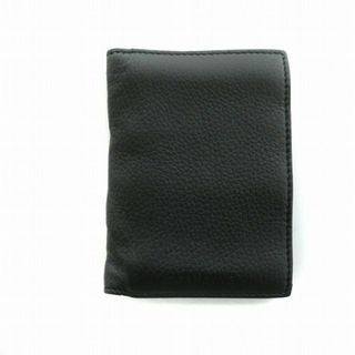 ディオールオム(DIOR HOMME)のDior HOMME カードケース 名刺入れ ロゴ レザー イニシャル入り 黒(名刺入れ/定期入れ)