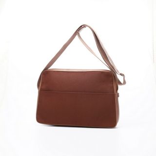 【値下げ】DELVAUX デルヴォー ショルダーバッグ 鞄 メンズ ユニセックス ブラウン 茶 デルボー ブランド古着【中古】20210615/GH8134(ショルダーバッグ)