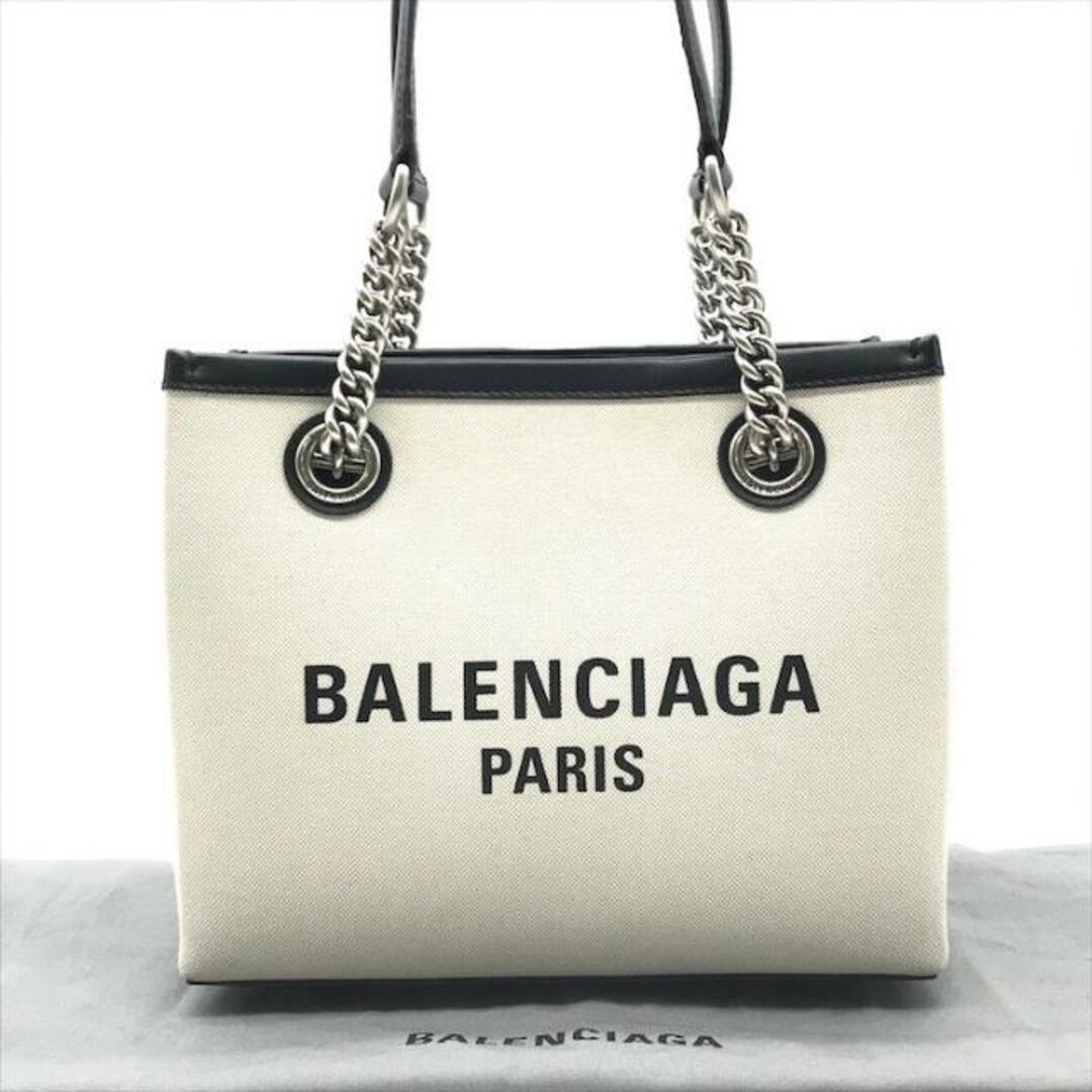 BALENCIAGA - 良品 BALENCIAGA バレンシアガ ロゴ キャンバス BALENCIAGA - 良品 BALENCIAGA バレンシアガ ロゴ キャンバス