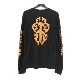 Chrome Hearts - クロムハーツ CHROME HEARTS ■ 【 Striped Dagger L/S Tee 】 ストライプ ダガー カットソー　33737