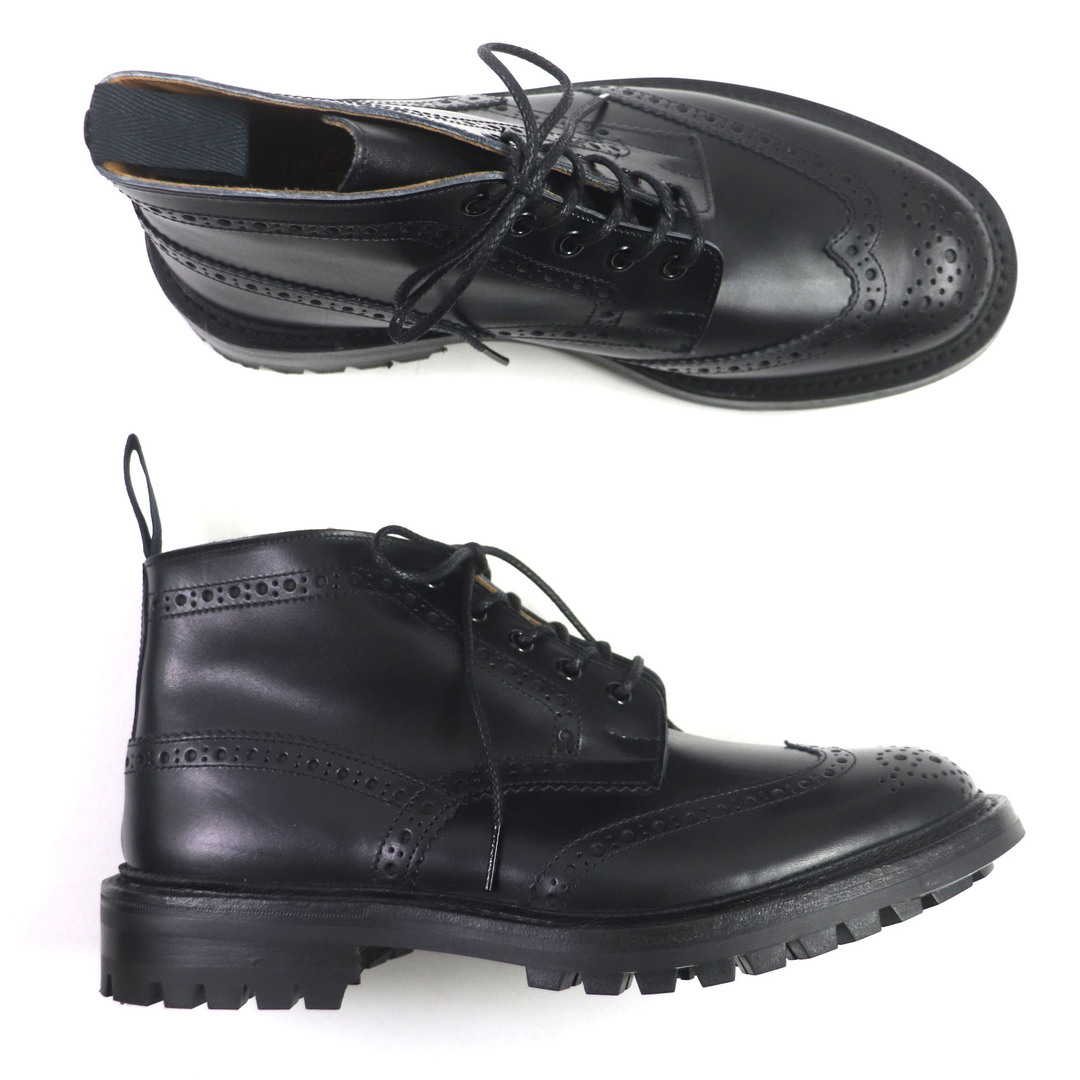 未使用品▽Tricker's トリッカーズ M5833 レザー フルグローブ