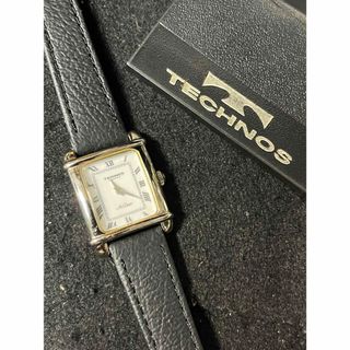 TECHNOS - ★ 稼働品 ビンテージ 90年代？ テクノス レディース 腕時計 ★保管品