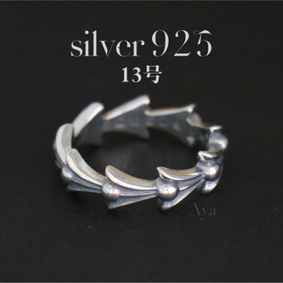 クロステイル 指輪 シルバー925 ピンキーリング 高品質 男女兼用 クロス(リング(指輪))