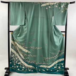 訪問着 身丈167cm 裄丈70cm 正絹 秀品 【中古】(着物)