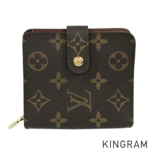 ルイヴィトン(LOUIS VUITTON)のルイ・ヴィトン モノグラム コンパクトジップ M61667 二つ折り財布(財布)