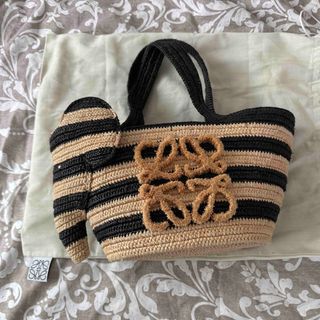 ロエベ(LOEWE)のロエベ　エレファント　カゴバッグ(かごバッグ/ストローバッグ)