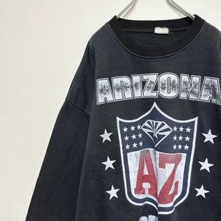 90s 古着　アリゾナ　Arizona カレッジプリント　スウェットトレーナー