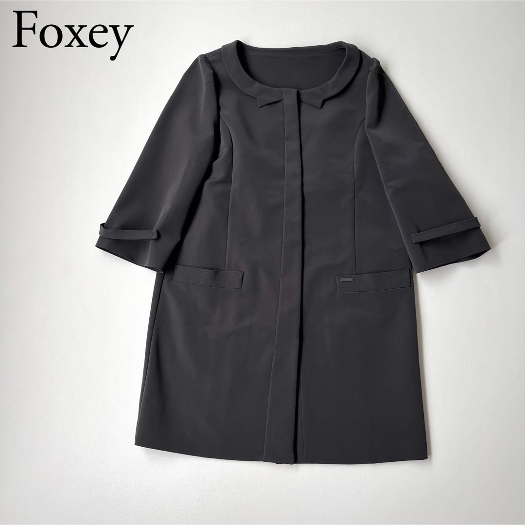 FOXEY NEW YORK - 美品 FOXEY NEWYORK フォクシー ロングコート FOXEY NEW YORK - 美品 FOXEY NEWYORK フォクシー ロングコート