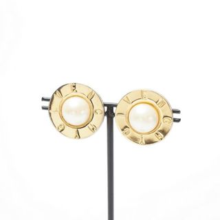 ジバンシィ(GIVENCHY)の■ヴィンテージ■ GIVENCHY ジバンシィイミテーションパール ゴールド イヤリング 4G vintage アクセサリー ブランド古着【中古】20210709/GI1345(イヤリング)