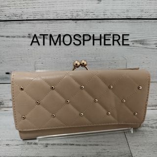 アトモスフィア(ATMOSPHERE)のATMOSPHERE　アトモスフィア　長財布　ピンク　レディース　がま口(財布)