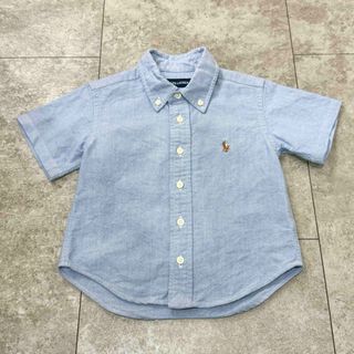 ラルフローレン(Ralph Lauren)の【 美品 】 ラルフローレン キッズ 80cm 半袖 シャツ ブラウス polo(シャツ/カットソー)