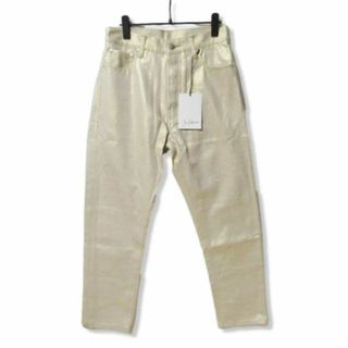 ジュンミカミ ホイル デニムパンツ 23SS-10-D 27105779(デニム/ジーンズ)