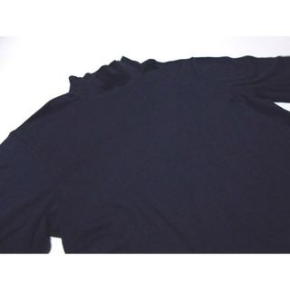 エルエルビーン(L.L.Bean)のL.L.Bean モックネック ロンT L.L.ビーン 綿100% NAVY(Tシャツ/カットソー(七分/長袖))