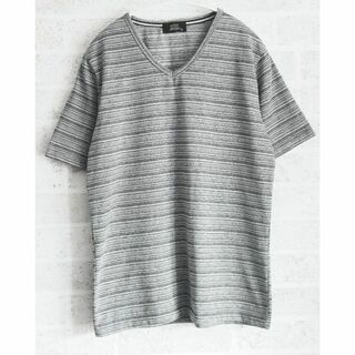 LLサイズ 半袖 Tシャツ カットソー モノトーン(Tシャツ/カットソー(半袖/袖なし))