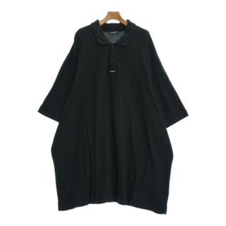 Balenciaga - BALENCIAGA バレンシアガ ポロシャツ XL 黒 【古着】【中古】