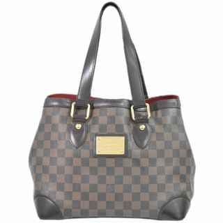 ルイヴィトン(LOUIS VUITTON)の本物 ルイヴィトン LOUIS VUITTON LV ハムステッド PM ダミエ エベヌ トートバッグ ハンドバッグ ブラウン N51205 Hampstead ビトン バッグ 中古(トートバッグ)