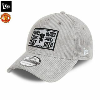 ニューエラー(NEW ERA)の★送料無料★UK直輸入★ニューエラ★マンチェスターU CP キャップ★灰x白黒★(キャップ)