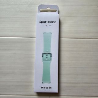 サムスン(SAMSUNG)の【新品未開封】 Galaxy Watch6 Sport Band ミント(その他)