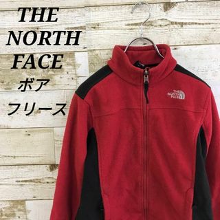 ザノースフェイス(THE NORTH FACE)の【k1232】USA規格ノースフェイス刺繍ロゴボアフリースジャケットブルゾン(ブルゾン)