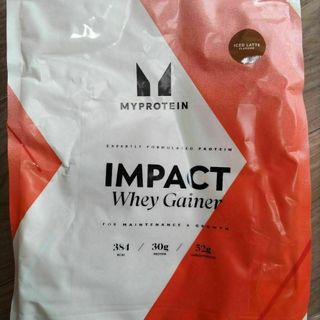 マイプロテイン(MYPROTEIN)のウェイトゲイナー　１キロ　アイスラテ味(プロテイン)