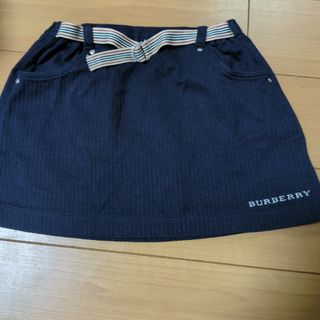 バーバリー(BURBERRY)のBURBERRYLondon　紺スカート(スカート)