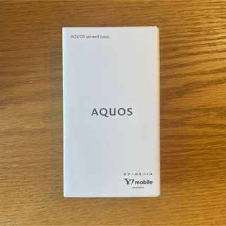 アクオス(AQUOS)の【新品】AQUOS sense4 basic  Black 本体 SIMフリー(スマートフォン本体)