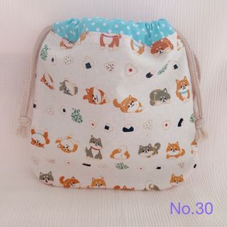 ハンドメイド♡巾着袋♡匿名発送♡犬♡No.30