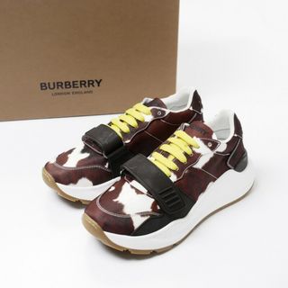 バーバリー(BURBERRY)の■未使用品■《2019年製》BURBERRY バーバリー RAMSEY LOW TOP SNEAKERS スニーカー ローカット シューズ 靴 サイズ36 イタリア製 20220130/GJ7935(スニーカー)