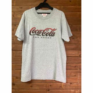 コカコーラ Tシャツ グレー ラスベガス　ヴィンテージ