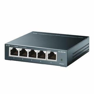 【色:1.)5ポート_スタイル:【1.金属筐体】】TP-Link 5ポート スイ(PC周辺機器)