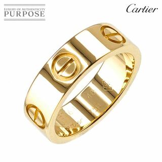 カルティエ(Cartier)のカルティエ Cartier ラブ #48 リング K18 YG イエローゴールド 750 指輪 VLP 90220938(リング(指輪))