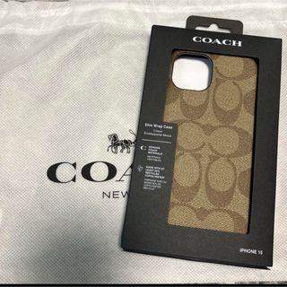 コーチ(COACH)のコーチ　iPhone15ケース(iPhoneケース)