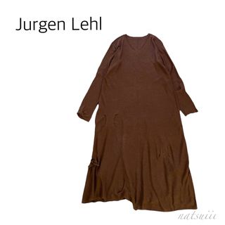 Jurgen Lehl - Jurgen Lehl ヨーガンレール . シルク ロング ニット ワンピース