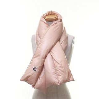 モンクレール(MONCLER)の■美品■MONCLER モンクレール SCIARPA ダウンマフラー C20930010700 68950 ピンク イタリア製 ブランド古着【中古】20220413/GK2652(マフラー/ショール)