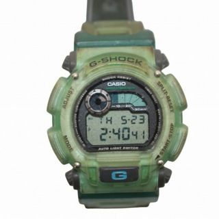 ジーショック(G-SHOCK)のCASIO G-SHOCK X-treme 腕時計 緑 DW-9000XS-3T(腕時計)