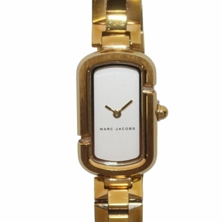 マークジェイコブス(MARC JACOBS)のマークジェイコブス 腕時計 クォーツ 2針 ゴールド色 文字盤白 MJ3505(腕時計)