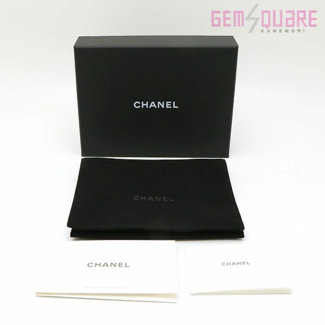 CHANEL(シャネル)のシャネル CHANEL クラシックフラップスモールウォレット 折り財布 黒 キャビア シルバー金具 マトラッセ 箱付 未使用 AP0230 レディースのファッション小物(財布)の商品写真