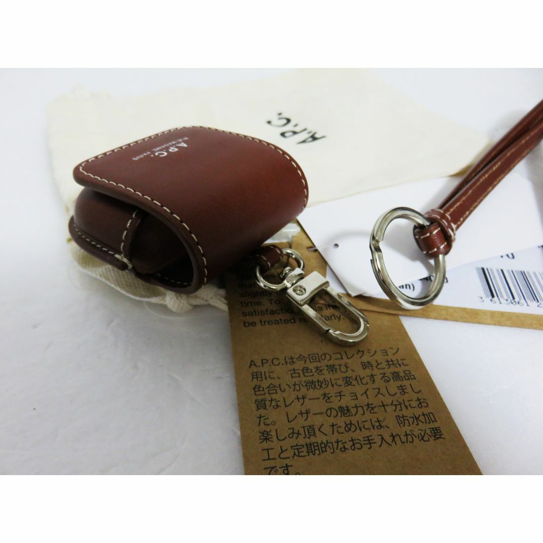 A.P.C - 定価3万 A.P.C. Airpods Case Max 3eme ブラウンの通販 A.P.C - 定価3万 A.P.C. Airpods Case Max 3eme ブラウンの通販