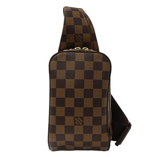 ルイヴィトン(LOUIS VUITTON)のルイ・ヴィトン LOUIS VUITTON バッグ ダミエ ユニセックス ブランド ボディバッグ ウエストバッグ ジェロニモス ブラウン N51994 小さめ コンパクト カジュアル おしゃれ シンプル  【中古】(ボディバッグ/ウエストポーチ)