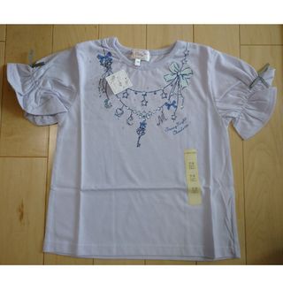 マザウェイズ(motherways)のマザウェイズ　半袖Tシャツ　キャンディスリーブ　ムラサキ　130 ②(Tシャツ/カットソー)