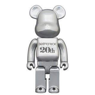 メディコムトイ(MEDICOM TOY)のBE@RBRICK 20th DEEP CHROME Ver.400％(アイドルグッズ)