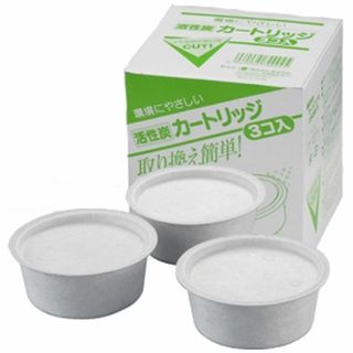 【パターン名:3pcs】村の鍛冶屋 オダジマ 交換用 活性炭フィルターカートリッ(調理道具/製菓道具)