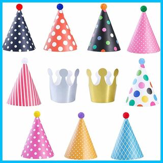 【特価セール】[YINKE] 王冠 三角帽子 クラウン 誕生日お祝い イベントグ(その他)