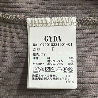 GYDA - 【大人気商品、美品】GYDA NEWバックオープンリボンワンピース