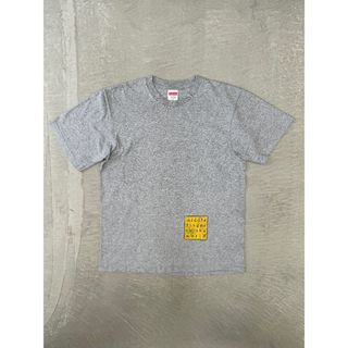 シュプリーム(Supreme)のシュプリーム ロゴ Tシャツ グレー S Supreme ワンポイント(Tシャツ/カットソー(半袖/袖なし))